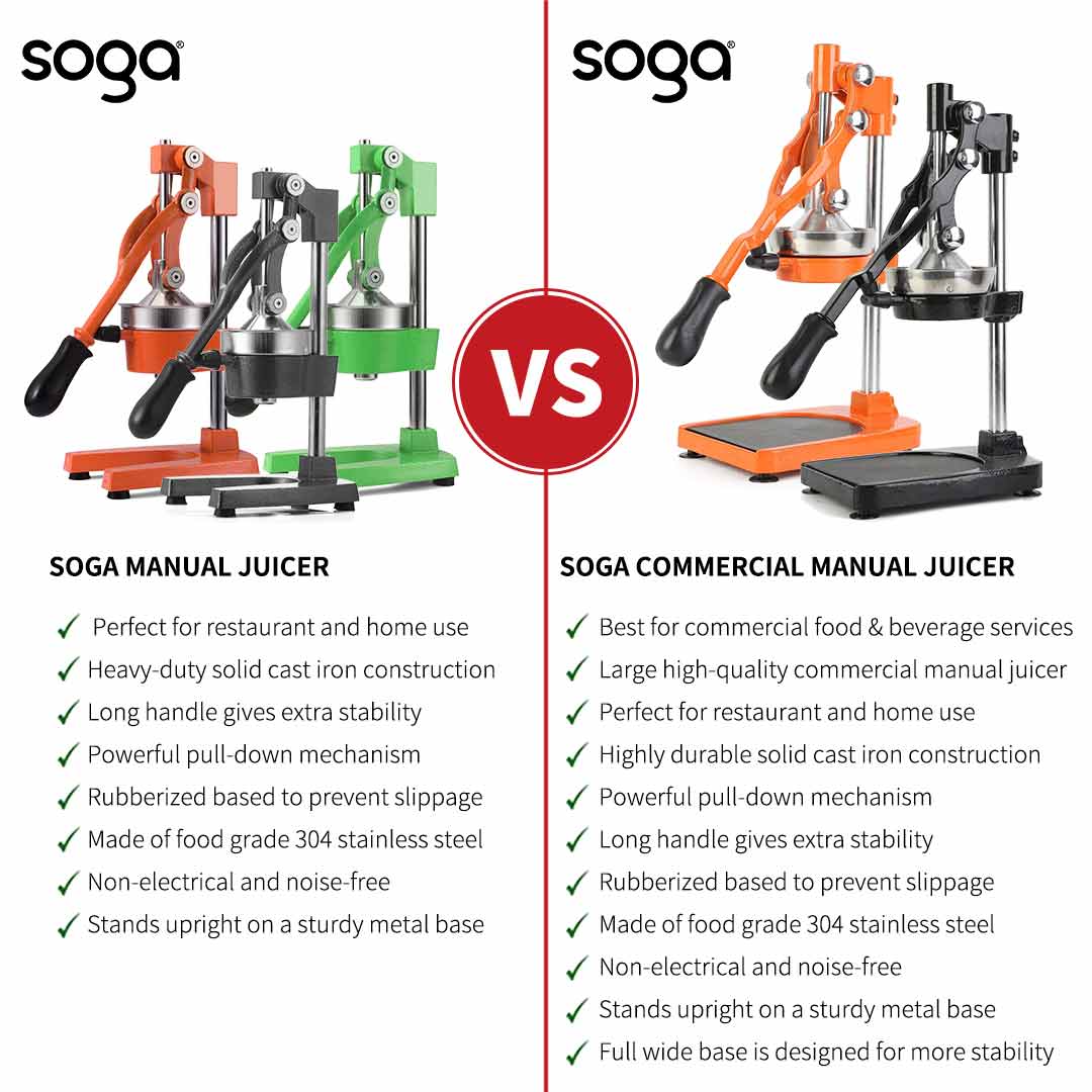 Commercial Manual Juicer Squeezer