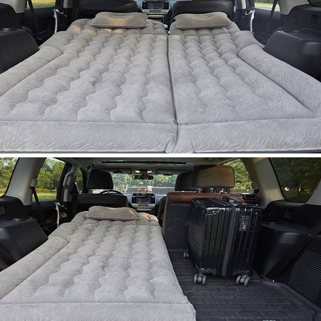 Grey Inflatable Car Boot Mattress
