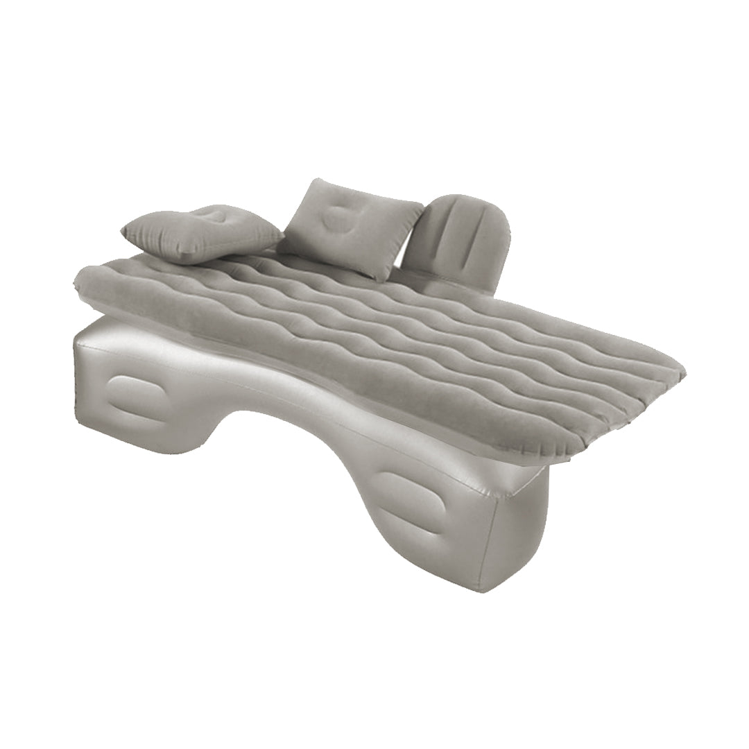 Grey Ripple Inflatable Car Mattress