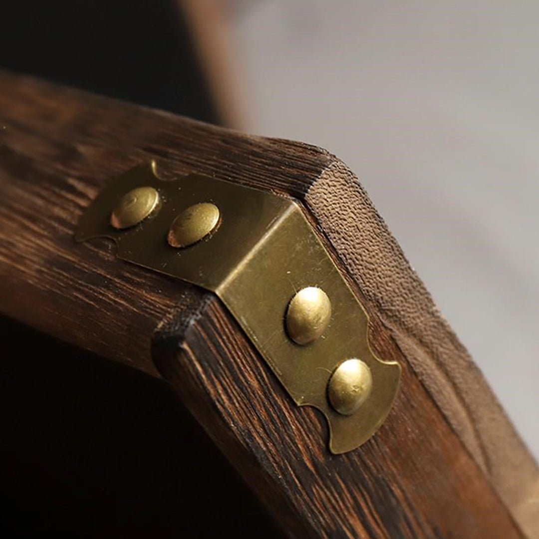 Medium Walnut Rectangle Wooden Tray