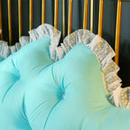 180cm Light Blue Princess Headboard Pillow