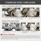 3 Tier Stainless Steel Steamers With Lid 25cm