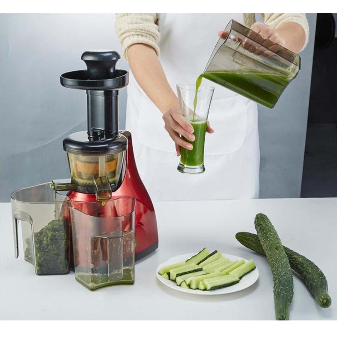 Cold Press Slow Juicer Red
