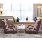Floor Recliner Lazy Chair with Armrest Coffee