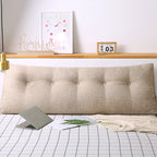 SOGA 150cm Beige Triangular Wedge Pillow