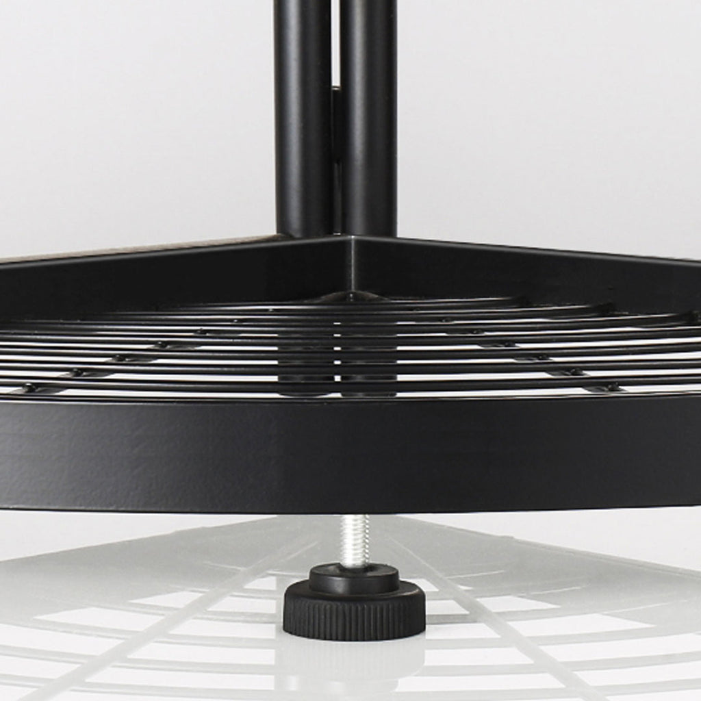 5 Tier Steel Triangular  Corner Stand