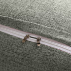 SOGA 150cm Grey Wedge Bed Cushion