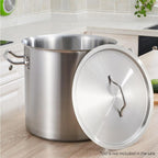 143L Top Grade 18/10 Stainless Steel Stockpot No Lid