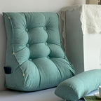 60cm Green Wedge Lumbar Pillow