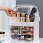 3 Tier White Countertop Cosmetic Storage Organiser