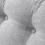 SOGA 180cm Silver Wedge Bed Cushion