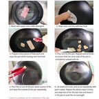 18CM Cast Iron Takoyaki Fry Pan with 12 Mold