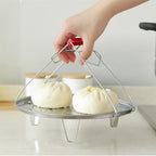 50L Stainless Steel Stock Pot with One Steamer Rack