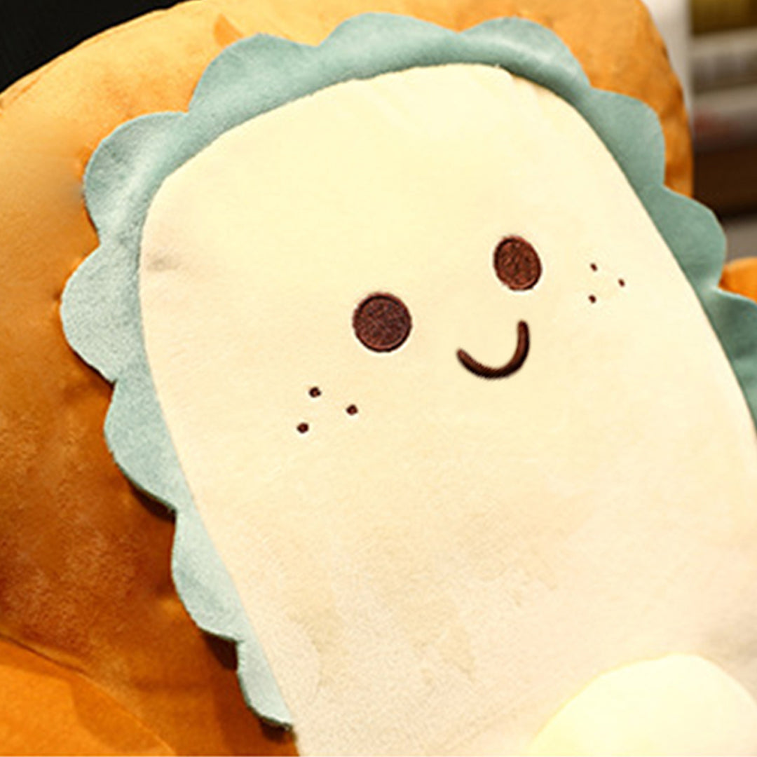 58cm Smiley Face Toast Bread Cushion