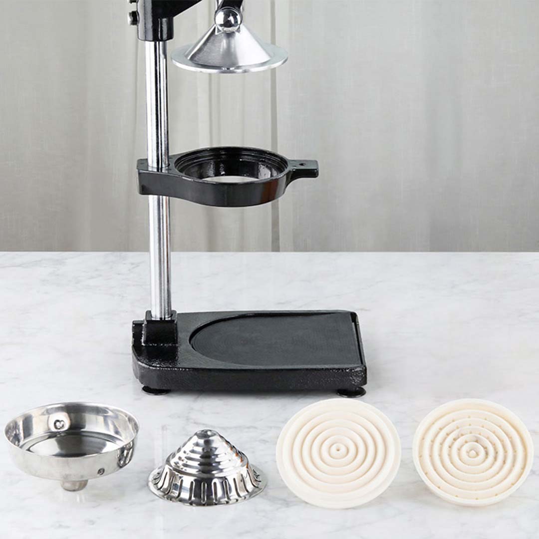 Stainless Steel Manual Juicer Squeezer Black