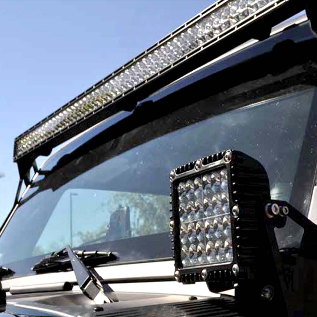 23inch 144W Cree Led Light Bar Spot Flood Light 4x4 Offroad Work Ute Atv 12v 24v