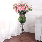 12 Heads Artificial Silk Rose Bouquet Pink