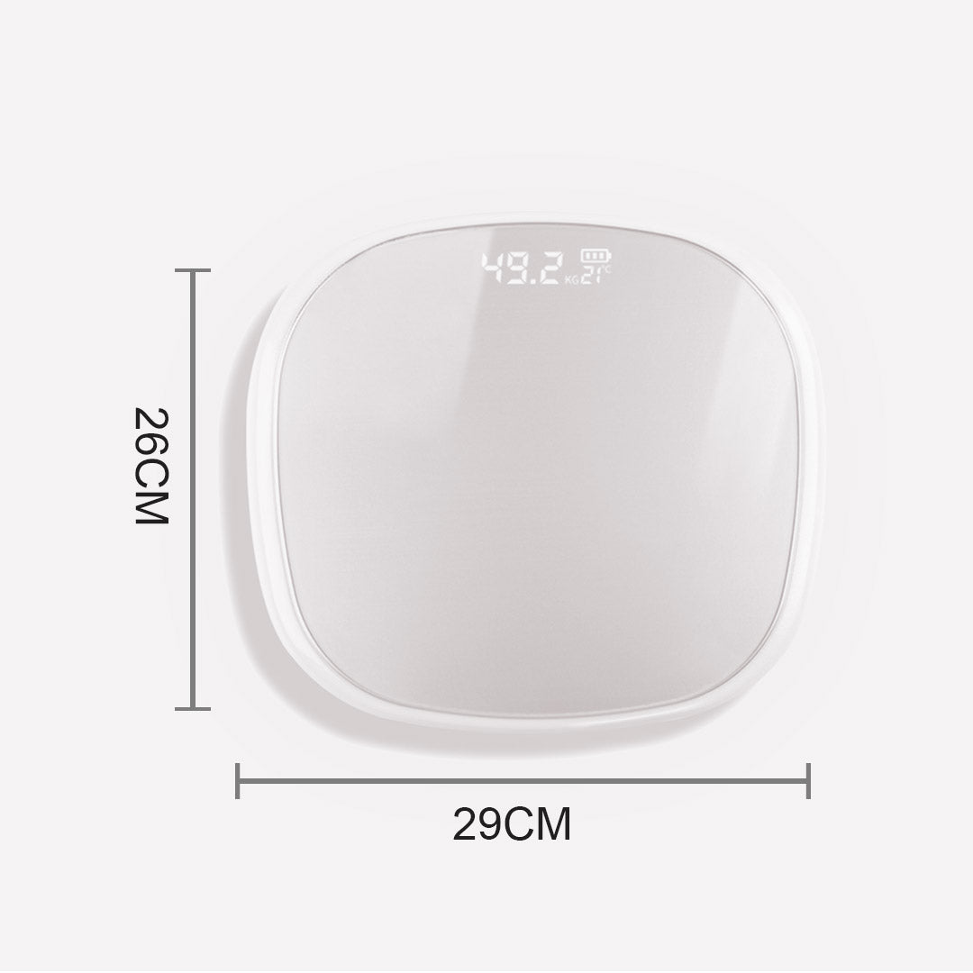 180kg Digital Fitness Electronic Scales White