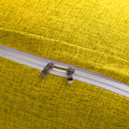 150cm Yellow Wedge Bed Cushion
