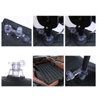 Black Ripple Inflatable Car Mattress