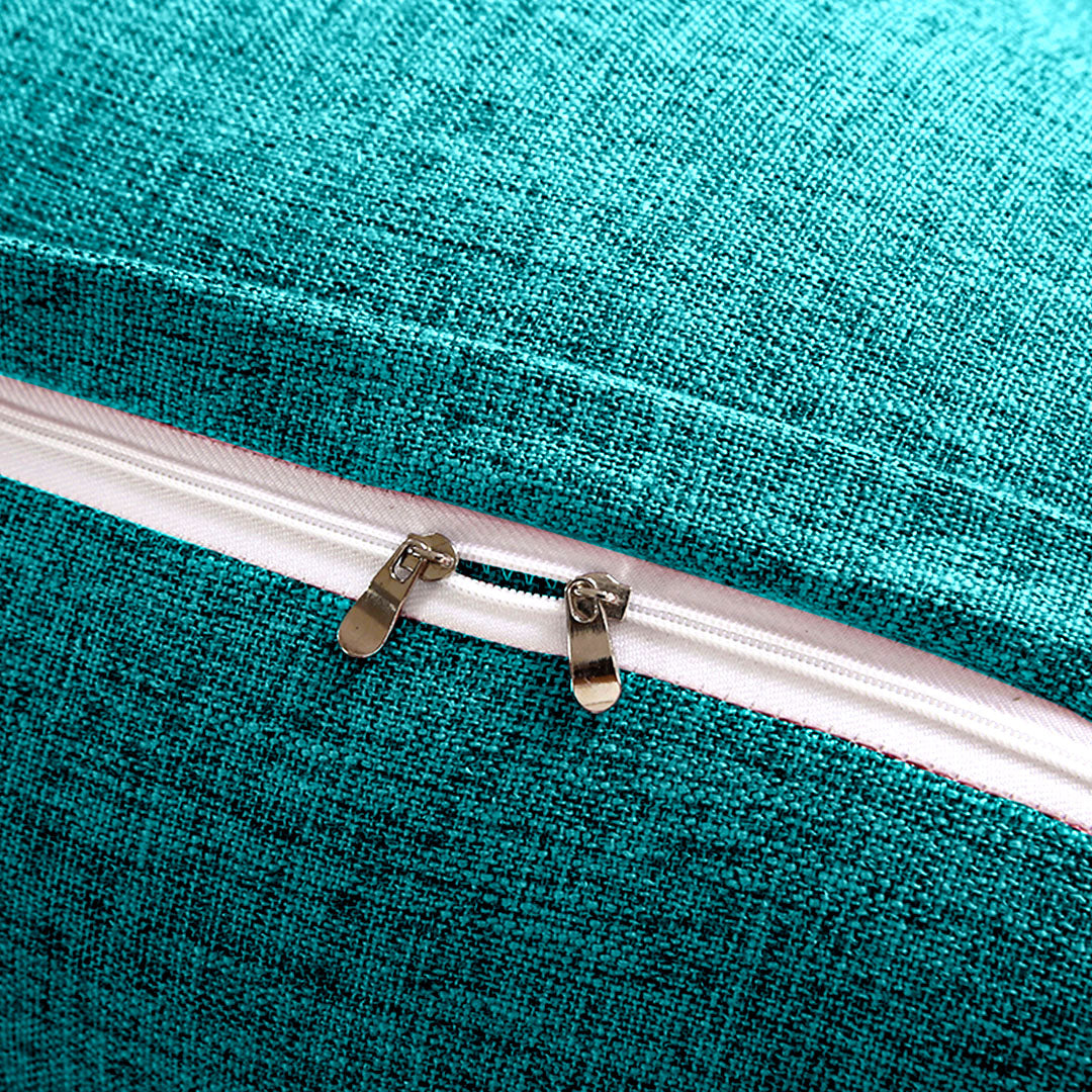SOGA 100cm Blue Green Wedge Bed Cushion