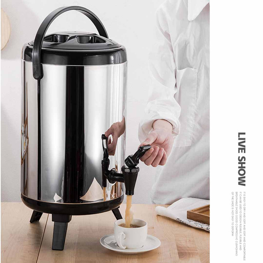 8L Portable Insulated Cold/Heat With Dispenser