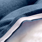SOGA 150cm Blue Wedge Bed Cushion