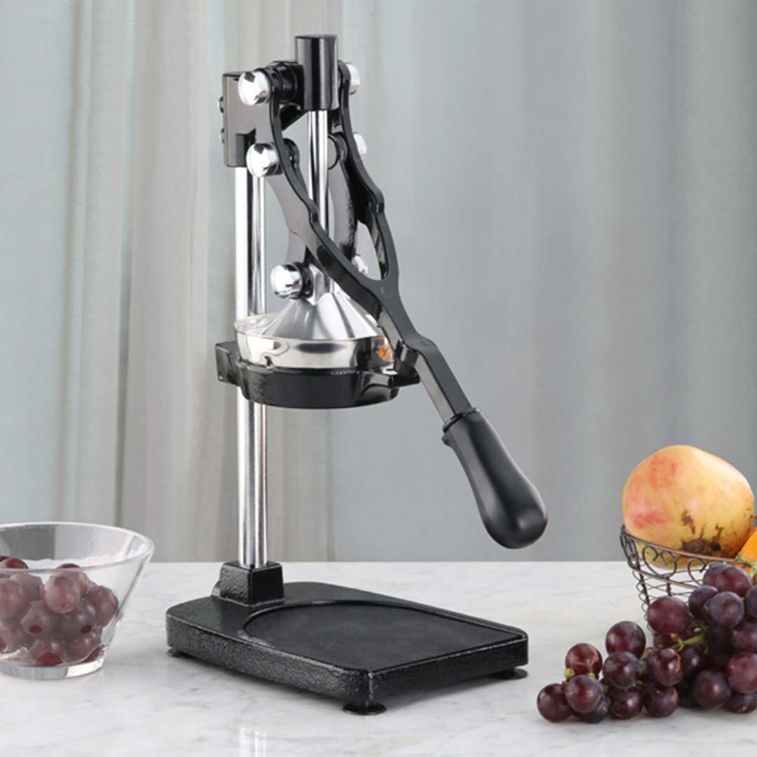 Stainless Steel Manual Juicer Squeezer Black