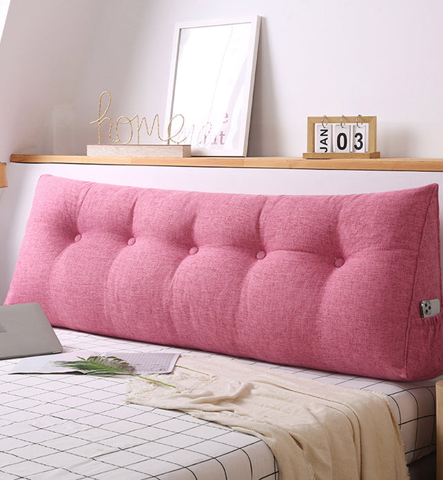 Wedge Pillow - Headboard Pillow - Triangle Bed Wedge - Backrest