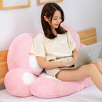 80cm Pink Paw Shape Cushion