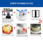 350W Automatic Commercial Ice Shaver
