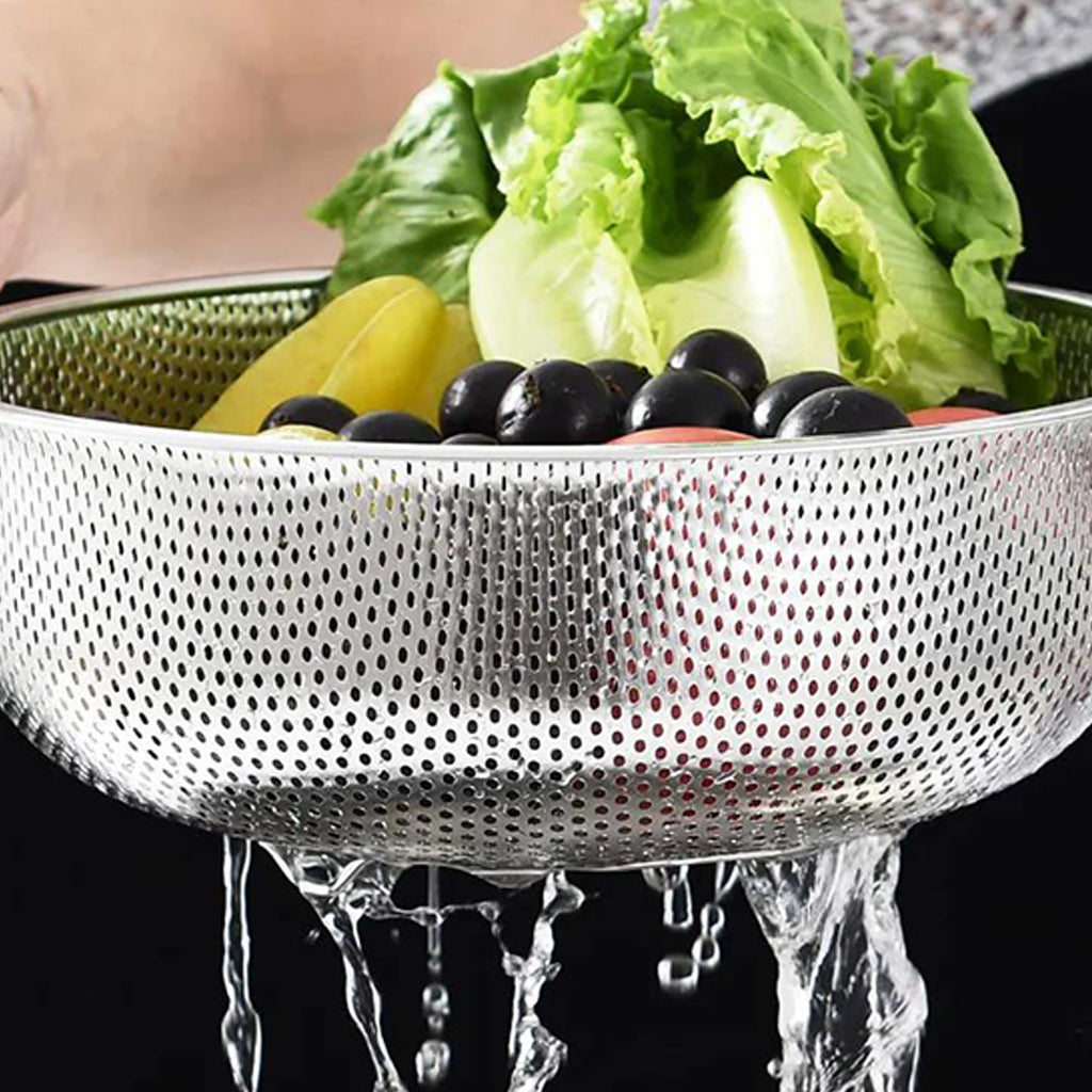 Stainless Steel Colander Bowl Set