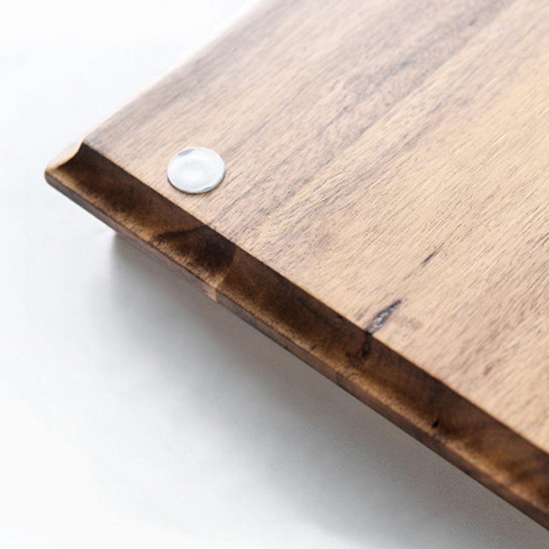 30cm Brown Rectangle Wooden Acacia Board