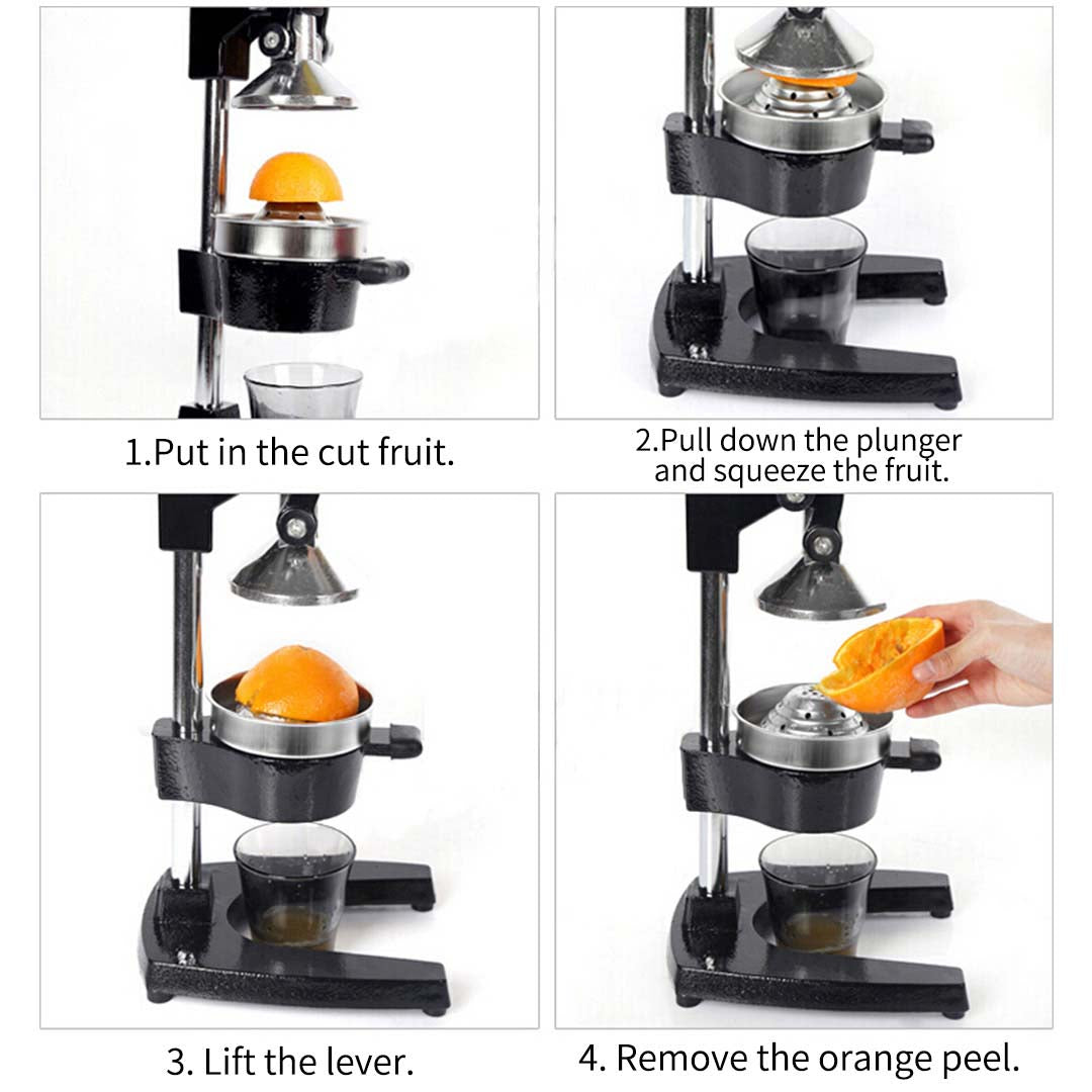 Stainless Steel Manual Juicer Squeezer Orange