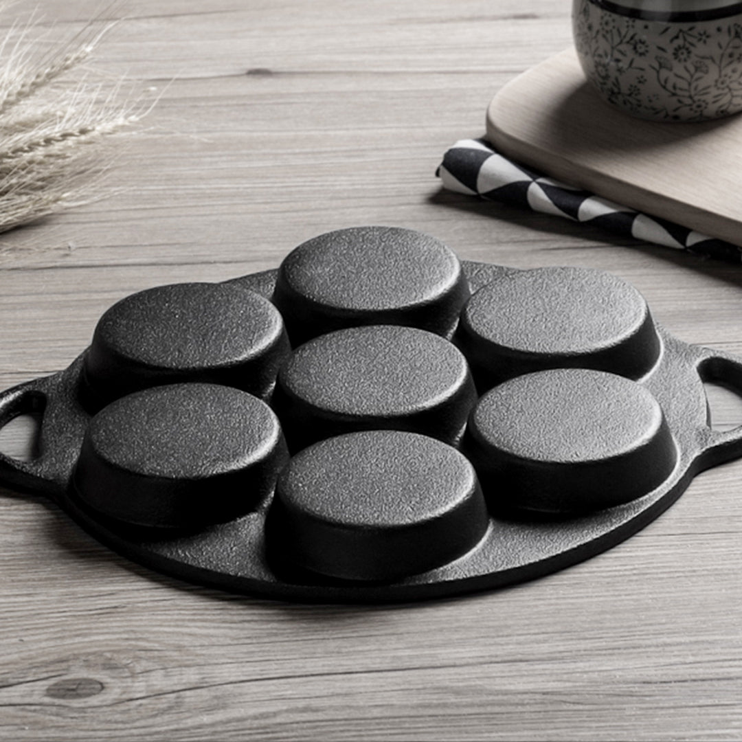 31.5cm Cast Iron Takoyaki Grill Mold