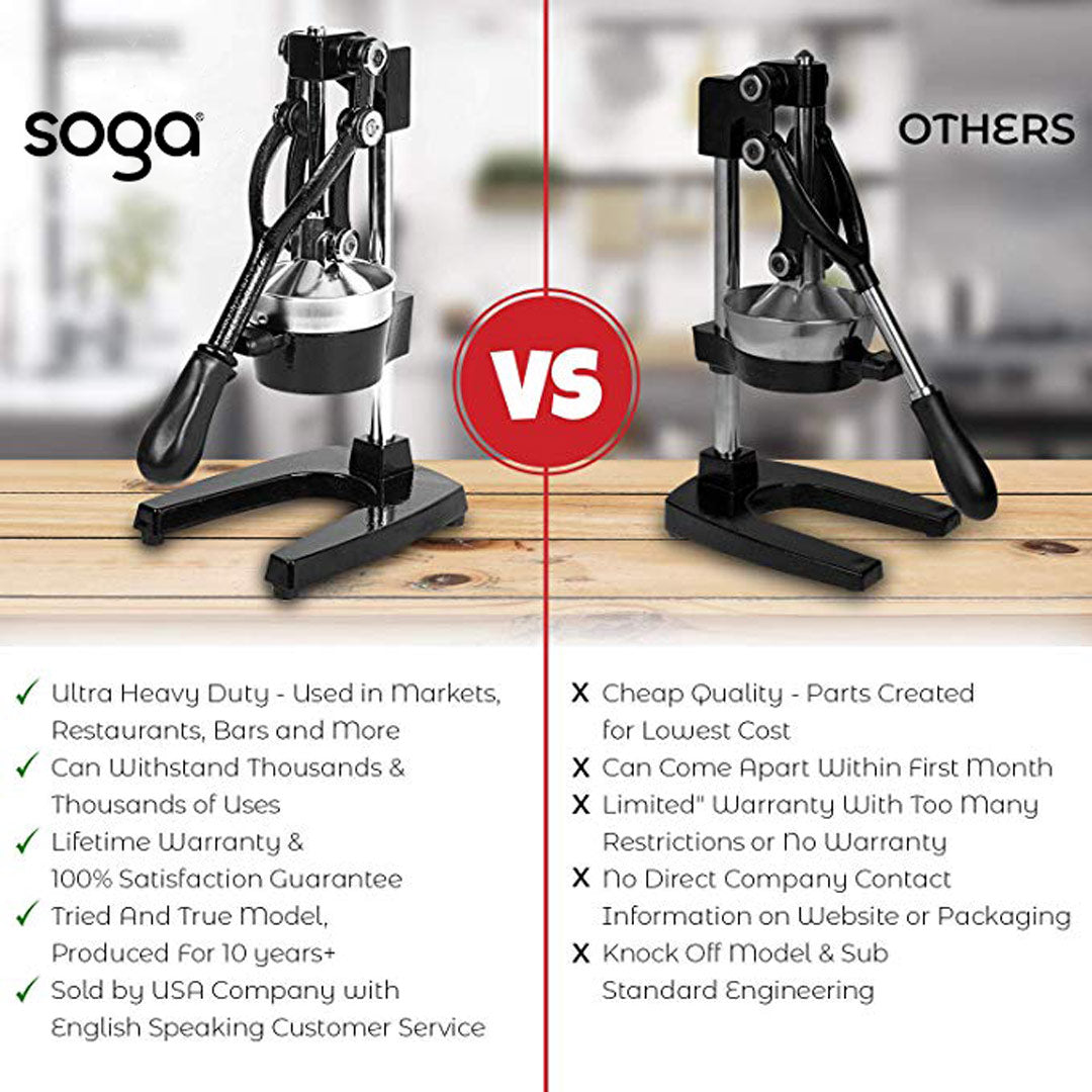 Stainless Steel Manual Juicer Squeezer