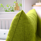 100cm Green Wedge Bed Cushion