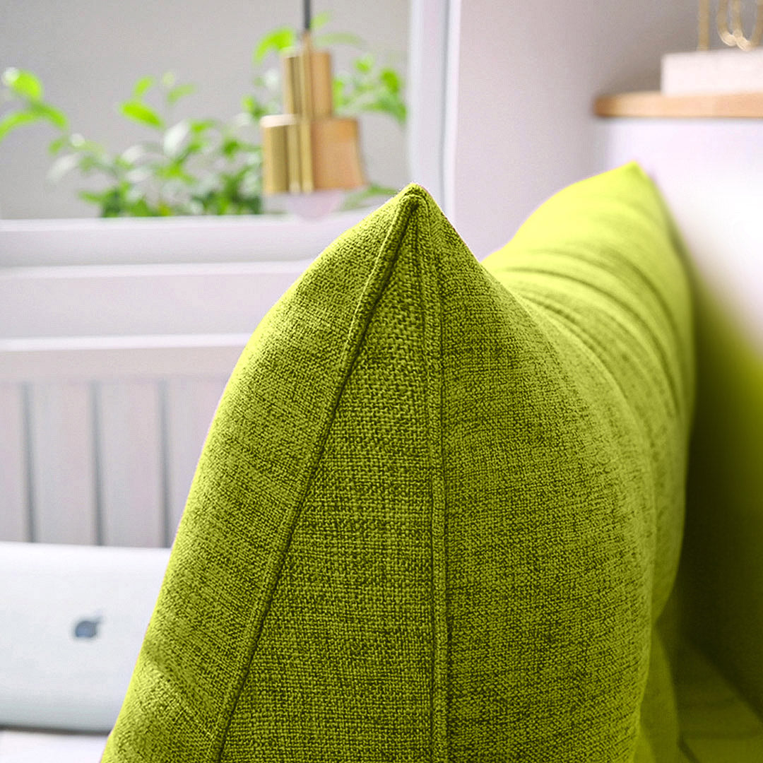 100cm Green Wedge Bed Cushion