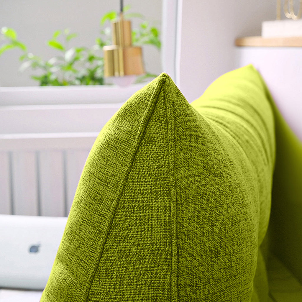120cm Green Wedge Bed Cushion