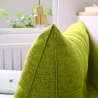 120cm Green Wedge Bed Cushion
