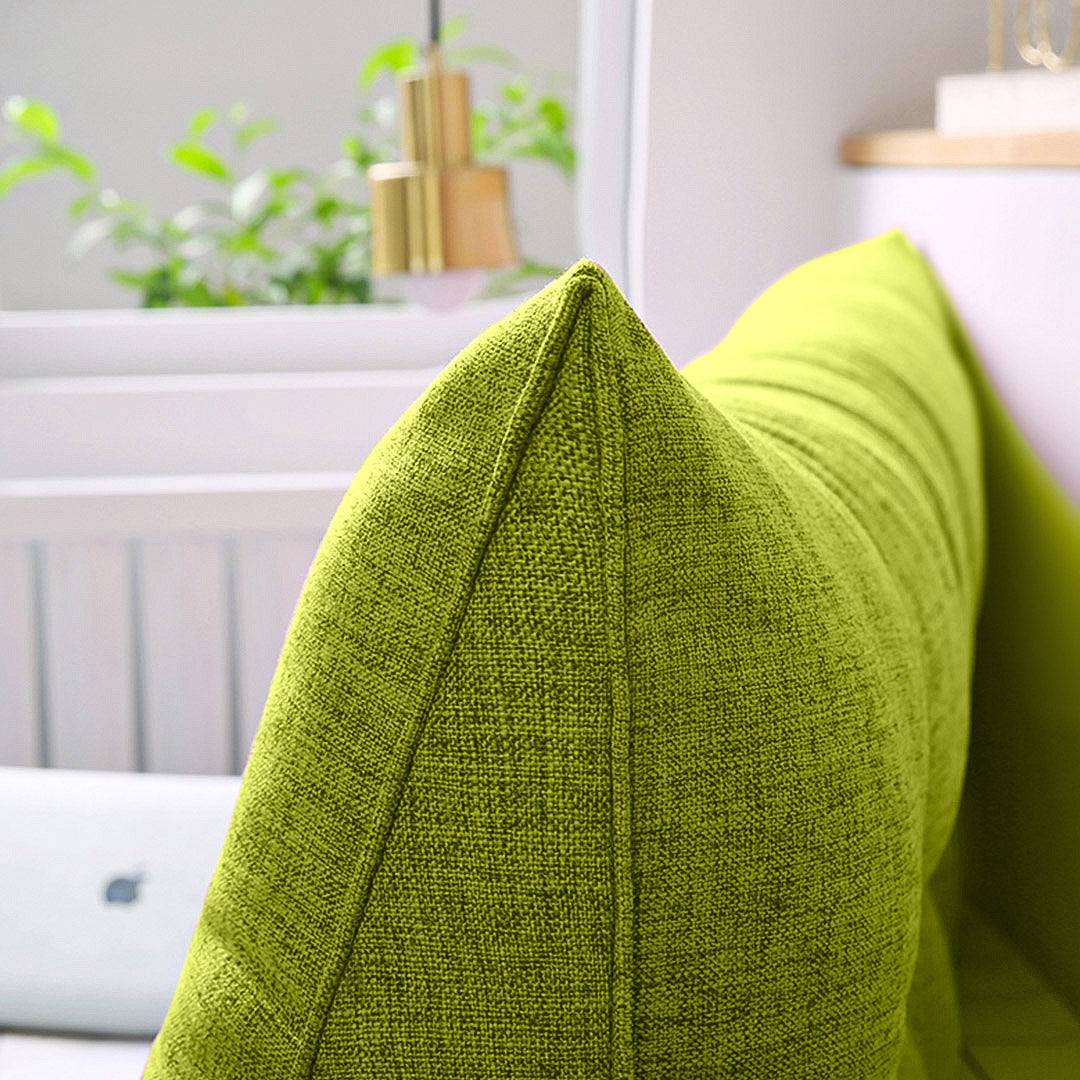 120cm Green Wedge Bed Cushion