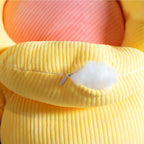 Yellow Double Flower Shape Cushion