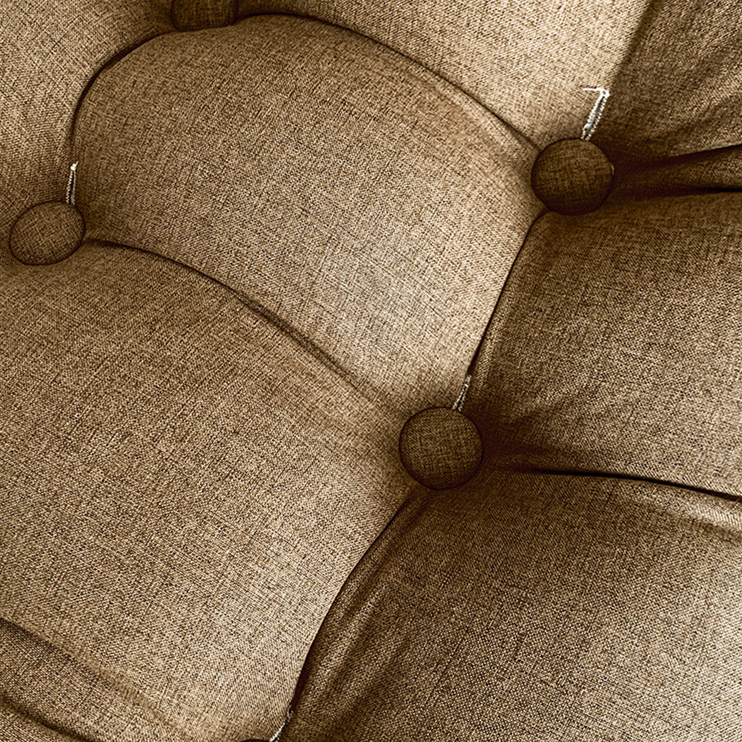 45cm Khaki Wedge Lumbar Pillow