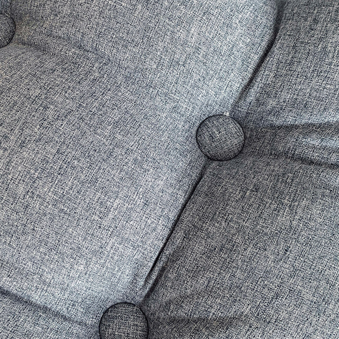 45cm Silver Wedge Lumbar Pillow