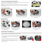 71L 18/10 Stainless Steel Stockpot with Perforated Pasta Strainer