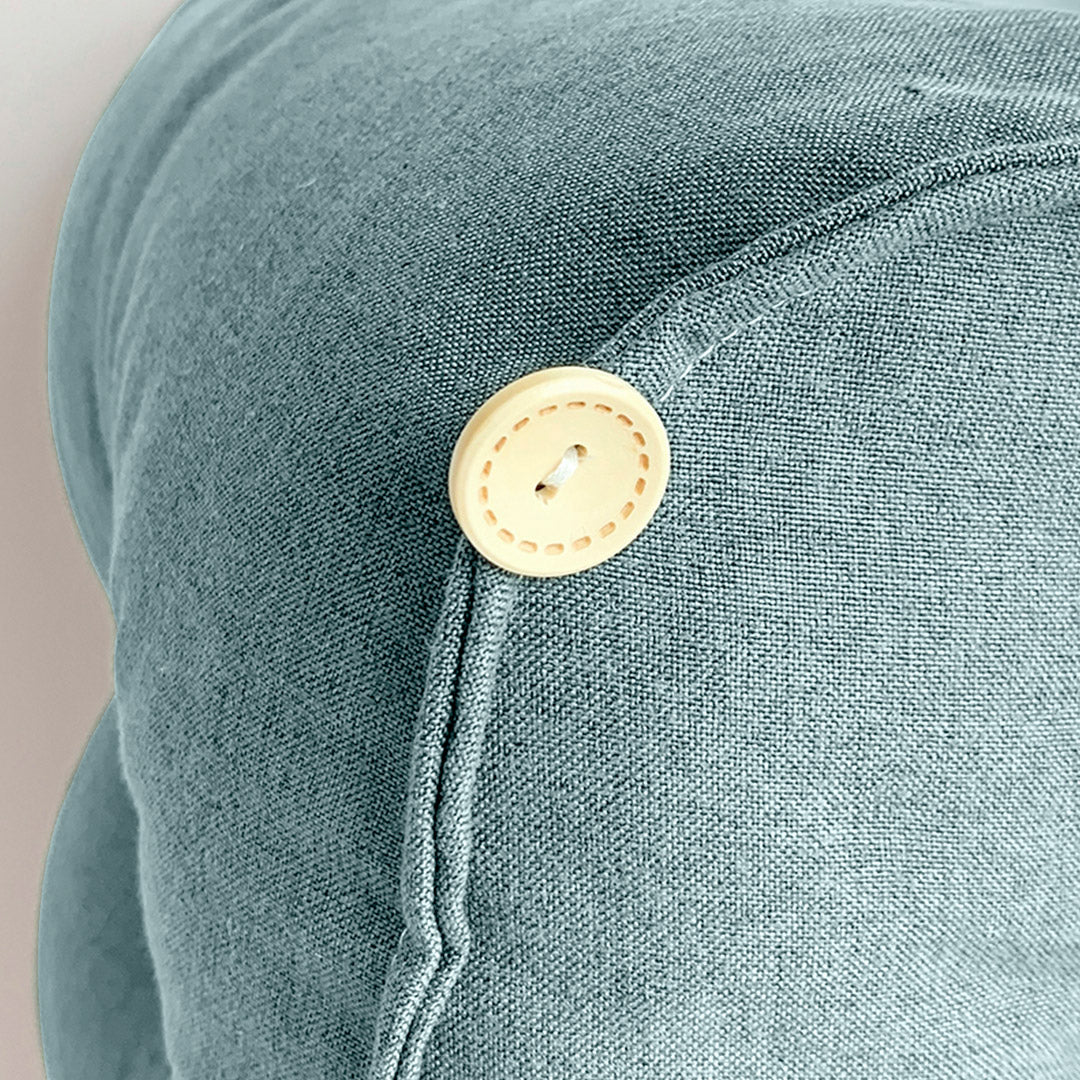 45cm Green Wedge Lumbar Pillow