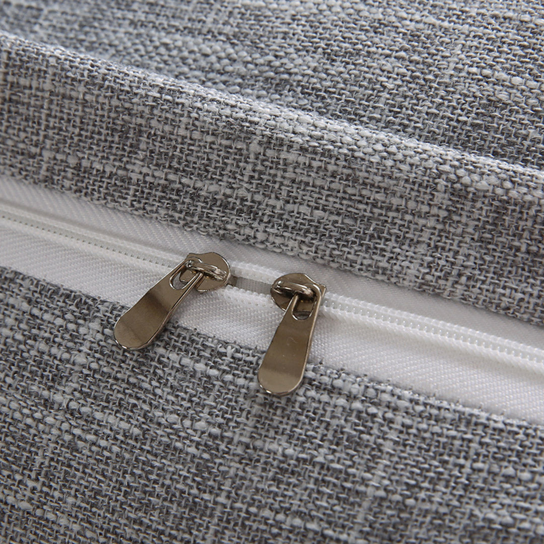 SOGA 120cm Silver Wedge Bed Cushion