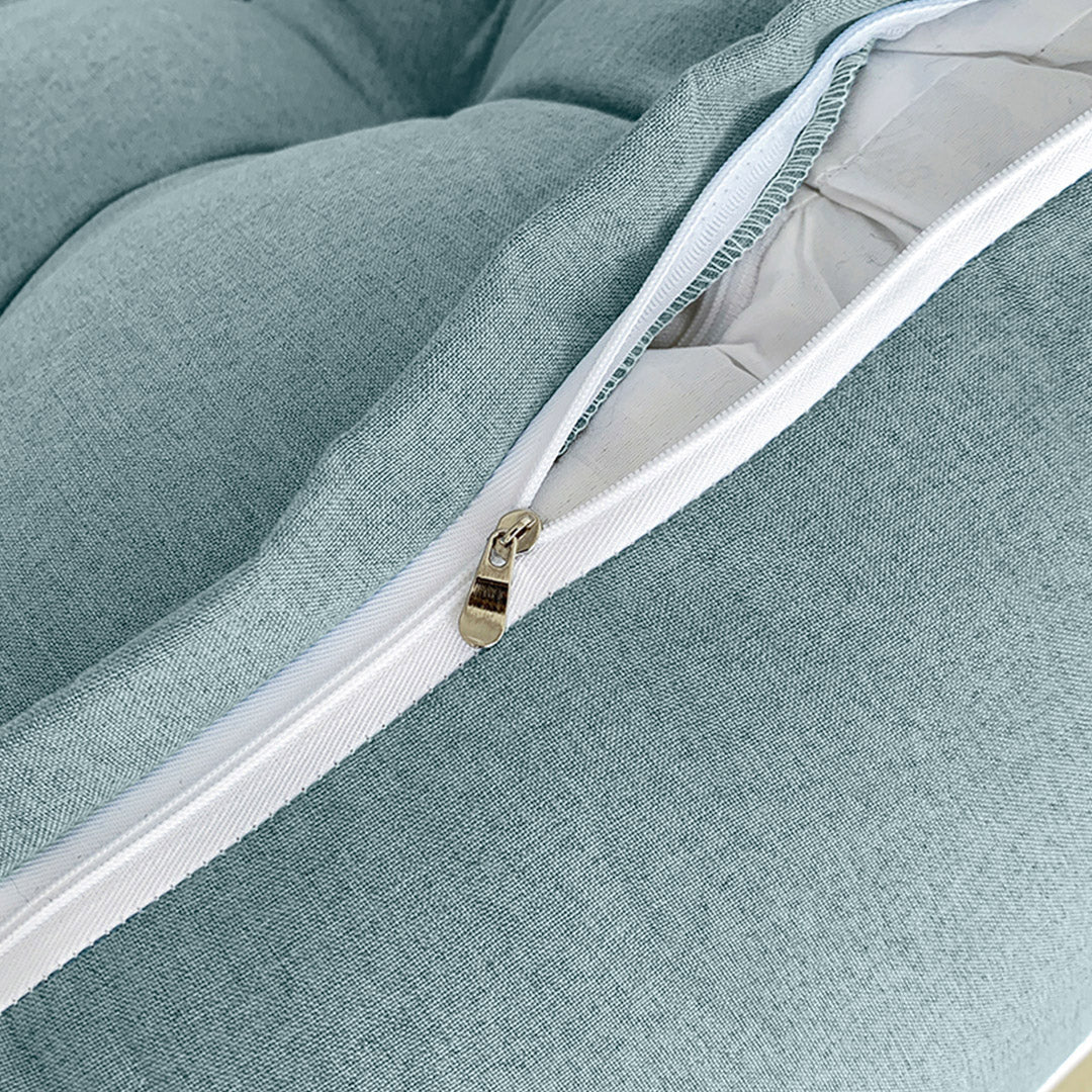 45cm Green Wedge Lumbar Pillow