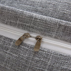 SOGA 180cm Silver Wedge Bed Cushion