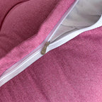 45cm Magenta Wedge Lumbar Pillow